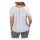thumbnail image 3 of Blusa Simply Basic M220A02012 Talla M Blanco Campesina Estampada, 3 of 4