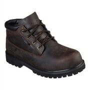 Skechers Work Men's Trevok Waterproof Steel Toe Work Boots