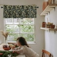 thumbnail image 6 of Branches Green Leaves Kitchen Valances for Windows 42x12 Inch Kitchen Curtains Valances Rod Pocket Vintage Botanical Forest Bathroom Window Valances for Window Treatment Decor, 6 of 6