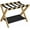 Natural Beige, variant on Luggage Rack, Folding Suitcase Stand with Storage Shelf, for Guest Room, Hotel, Bedroom, Heavy-Duty, Holds up to 131 lb, Classic Black URLR007B01