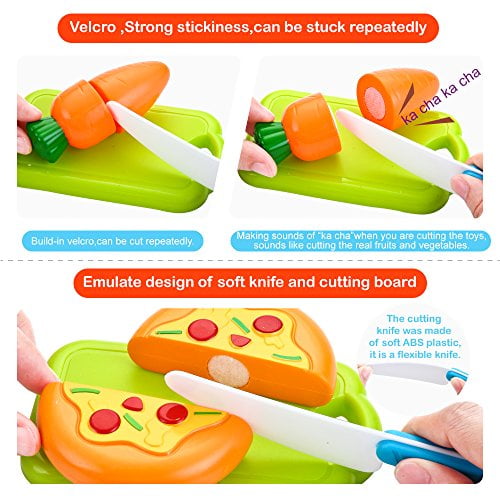 Fruits Légumes à découper Toy Velcro Cutting Vegetables Food Premier Age  Jouets pour petits 