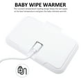 thumbnail image 3 of BESTONZON 1pc Portable Baby Wipe Warmer Wet Tissue Heating Box Wet Tissue Warmer for Car, 3 of 5