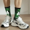 thumbnail image 6 of Rateoe St Patrick's day for Women Casual Calf Socks - Cute Crew Socks - Thin Soft Above Ankle Socks Size 5-11, 6 of 6