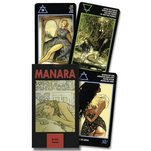 Manara Erotic Tarot Manara Erotic Tarot, (Hardcover)