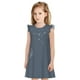 thumbnail image 1 of Fotbe White Dandelion Vestido de Dormir para Niñas de 3 a 10 Años, Mangas Cortas, Estilo Princesa, Pijama Camisón con Mangas Voladas-Medium, 1 of 6