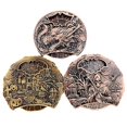 thumbnail image 2 of 7 in 1 Dices Cool Rotating Metal Dices Role Playing Table Game Present for Fans Adults Kids, 2 of 5