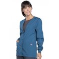 thumbnail image 3 of Cherokee Workwear Women's Warm Up Scrubs Jacket Cardigan 4301, 3 of 5
