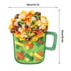 thumbnail image 3 of Dog Sniffing Mat Puzzle Toy | Interactive Large Cup-Shaped Training Mat | Olfactory Stimulation Energy Consumption | Decompression Slow Feeder | 46x52cm Polyester | Green/Yellow, 3 of 6