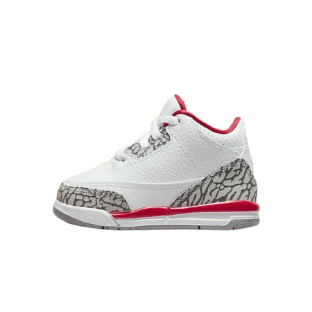 

Toddler s Jordan 3 Retro Cardinal Red Wht/Lt Curry-Cardinal Rd (832033 126) - 6