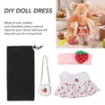 thumbnail image 3 of DIY Cute Dress For 12 Inch Dolls Plush Doll Clothes Set Perfect For Role Playing Games, 3 of 8