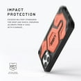 thumbnail image 3 of UAG iPhone 15 Pro Case 6.1" Monarch Pro Rust Built-in Magnet Compatible with MagSafe Charging Premium Rugged Military Grade Dropproof Protective Cover by URBAN ARMOR GEAR, 3 of 9