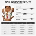 thumbnail image 5 of Uemuo Black African Woman Pattern Women's Sports Bra - High Impact Support, Breathable, and Comfortable Athletic Bra for Running, Yoga, and Workouts, 5 of 9