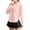 Light Pink, variant on Women's Long Sleeve UPF 50 Sun Shirt, Loose Fit Breathable Polyester Workout Top for Outdoor Yoga, Running, Hiking, and Sun Protection, Solid Color Athletic Layer Black L