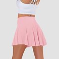 thumbnail image 7 of biudgviw Skorts for Women Athletic Tennis Golf Skirts High Waisted Pleated Workout Skirt with Shorts with Pockets for Running, 7 of 7