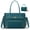 Green, variant on Teacher Tote Bag with Insulated Lunch Compartment 15.6 inch Laptop Bag for Women with Cup Holder Large Lunch Tote Briefcase Nurse Work Bags,Black
