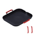 thumbnail image 4 of BBQ Grill Pan,MultiFunction Barbecue Plate Portable Barbecue Baking Tray Grill Plate Optimized for Excellence, 4 of 14