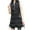Black, variant on APEXFWDT Women's Long Puffer Vest Zipper Sleeveless Hooded Jacket Winter Warm Vest Outwear Puffer Quilted Vest with Pockets