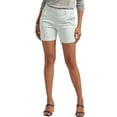 thumbnail image 6 of PMUYBHF Jean Shorts for Women Trendy White Women's Stretch Twill Shorts Regular Fit Pocket Hiking Shorts Summer Casual Shorts Shorts Womens Jean Shorts Stretchy Womens Plus Size Pant Suits Summer, 6 of 6