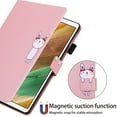thumbnail image 4 of Dteck Case for Samsung Galaxy Tab A7 Lite 8.7-inch SM-T220 T225 (2021),Magnetic Card Holder Wallet Case PU Leather Kickstand Shockproof Hybrid Rubber Folio Protective Cover,Rosegold, 4 of 8