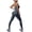 Gray, variant on larppty Women Backless Workout Seamless Jumpsuit Yoga Ribbed Bodycon One Piece Adjustable Shoulder Strap Leggings Romper(White, M)