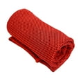 thumbnail image 2 of Cooling Towel Gym Towel Neck Wrap 30x80cm/12inchx32inch Washcloth Soft Chilly Towel Cool Towel for Running Workout Football Hiking Jogging Red, 2 of 8