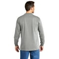 thumbnail image 2 of Carhartt Men's K128 Long Sleeve Henley Buttoned T-Shirt, 2 of 6