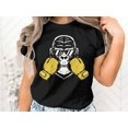 thumbnail image 3 of Funny Boxer Gorilla Boxing Gift for Men Women Adults Kids T-Shirt Gorilla Boxer Boxing Birthday Holiday Presents Tshirt, 3 of 10
