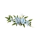 thumbnail image 4 of Letrero de bienvenida para boda, decoración floral, flores artificiales ligeras, guirnaldas. Azul, 4 of 9