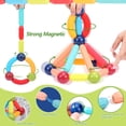 thumbnail image 4 of Bloques de construcción magnéticos COUOMOXA para niños de 3 a 5 años, 42 unidades, 4 of 6