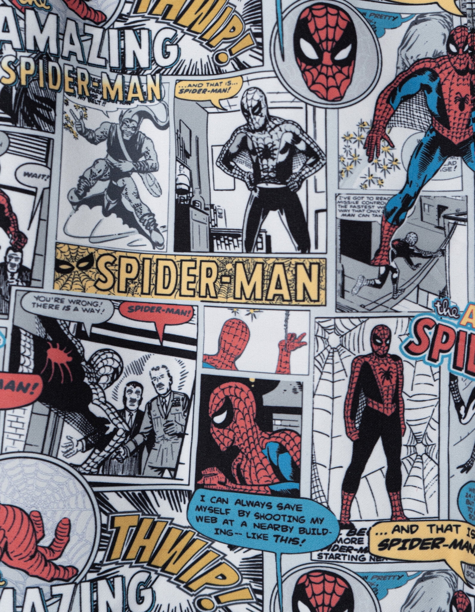 Marvel Spider-Man Swim Trunks Bathing Suit UPF 50+ Adult