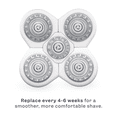 thumbnail image 6 of Freebird FlexSeries Body Smooth Rotary Blade Refill for Women, 6 of 6