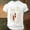 White, variant on American Flag Graphic T-Shirt for Men 4th of July Patriotic Design Crew Neck Short Sleeve Summer Daily Wear Top