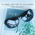 thumbnail image 2 of SIPHEW Polarized Sunglasses Womens, Classic Square Sun Glasses for women with UV Protection Wrap Shades, 2 of 5