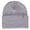 Ash Gray, variant on 100% Merino Wool - Midweight Everyday Knit Cuff Beanie - Warm Winter Hat - Burgundy