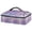 Soft Color, variant on Iauyy Casserole Carrier for Hot Food Insulated Casserole Travel Carry Bag with Lid Food Warmer Bag for Party/Picnic,Light Green Vertical Stripes