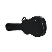 Gator Cases Hard Shell Wood Protective Case for 3/4 Size Acoustic Guitars, Black