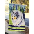 thumbnail image 2 of Carolines Treasures SS8305CHF Sheltie Flag Canvas - House Size, 2 of 4
