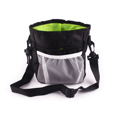 thumbnail image 1 of Bolsa de golosinas para perros, bolsa de entrenamiento para perros, riñonera portátil para mascotas con cinturón ajustable desmontable y correa para el hombro (negro) Rojo Verde, 1 of 5