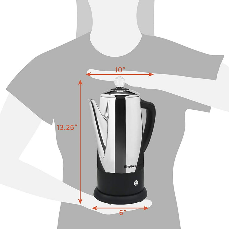 5-Cup Automatic Brew & Drip Coffee Maker – Shop Elite Gourmet