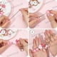 thumbnail image 3 of Kit de 6 llaveros DIY para hacer llaveros con cuentas de madera rosa para San Valentín, dijes románticos de rosas y flores, barra para llaveros al por mayor., 3 of 5