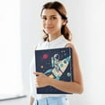 thumbnail image 6 of FORMRS 3 Ring Binder 1.5 inch with Pockets Clip Board 200 Sheets Capacity, Rocket Pattern, 6 of 8