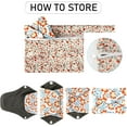thumbnail image 6 of 7 in 1 Reusable Menstrual Pads with Wings, 10 x 7 inch Breathable Mesh Surface Cloth Sanitary Pads for Heavy Flow with Wet Bag, Washable Overnight Cloth Panty Liners for Women - L, 6 of 7