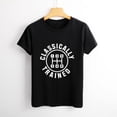 thumbnail image 4 of Classically Trained Women’s Cotton Short Sleeve T-Shirt HD Graphic Print Casual Crew Neck Tee 2XL, 4 of 7