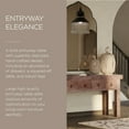 thumbnail image 5 of Maven Lane Veena Handmade Heritage Wooden Console Table, Brown Distressed Finish, 5 of 6