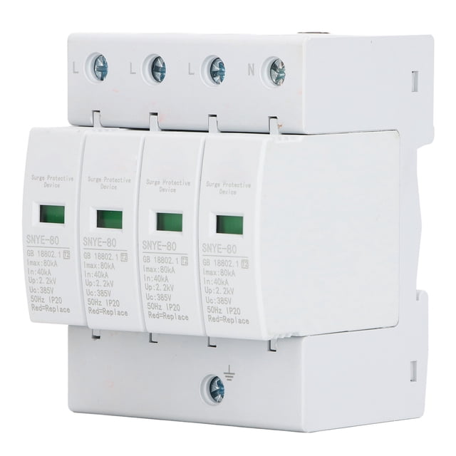 Dispositivo de Protección contra Sobretensiones Jadeshay 80KA Color Blanco