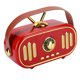 thumbnail image 4 of Mini Altavoz portátil retro Sincero Bluetooth recargable color rojo, 4 of 10