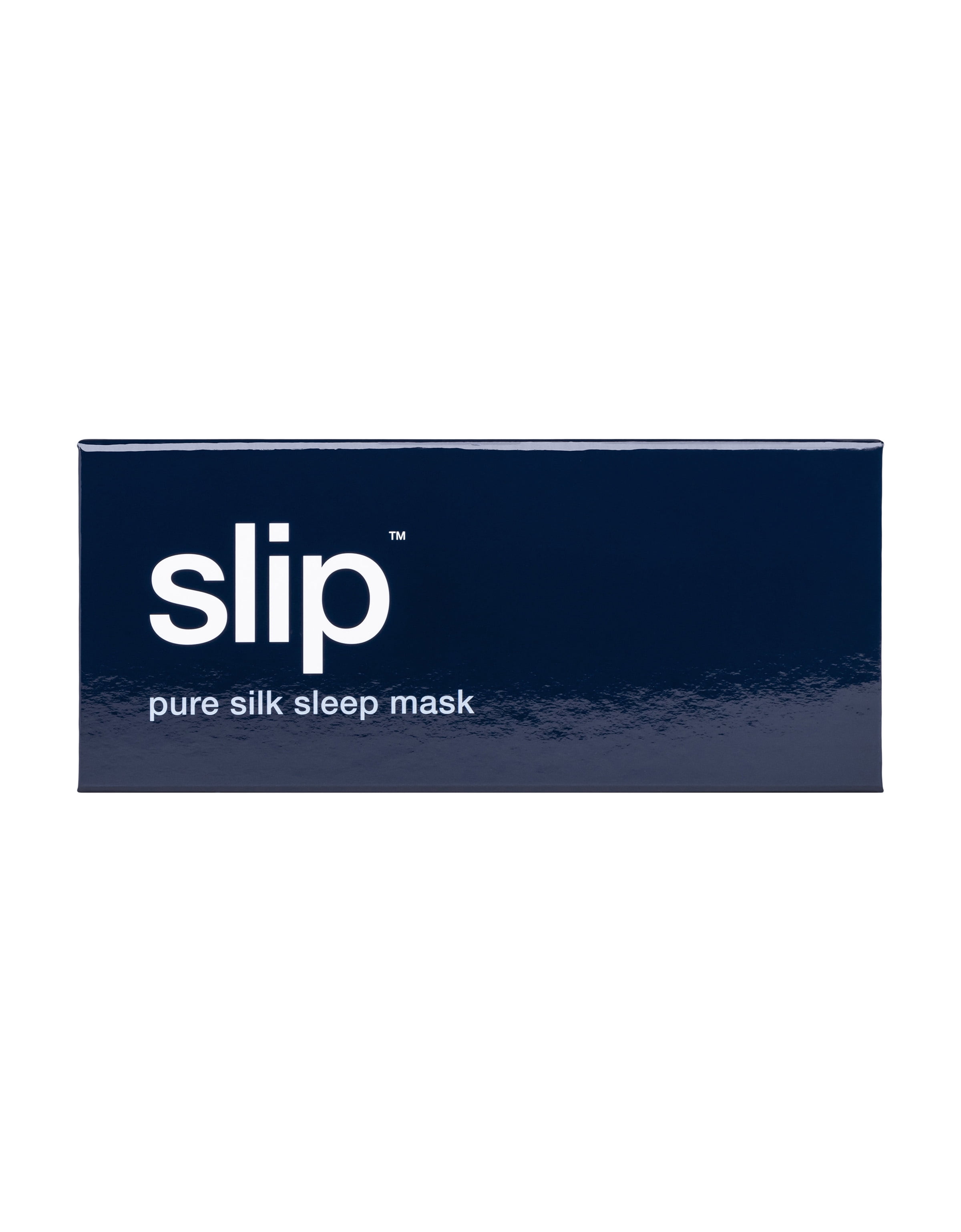 Slip Pure Silk Sleep Mask with Elastic Band, Reduce Stretching, Navy