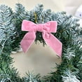 thumbnail image 4 of Small Velvet Christmas Bows 24 Pcs 3.15x3.16 Inch Mini Red Velvet Bows for Christmas Tree Wreath Gift Wrapping Crafts Wedding Party Treat Bags Home Decorations, 4 of 5
