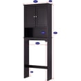 Spirich Home Bathroom Shelf OverTheToilet, Bathroom SpaceSaver