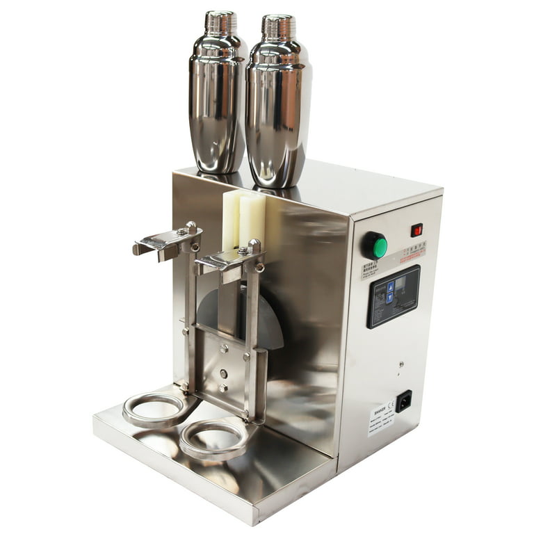 Boba Tea Shaker Commercial Automatic Double Cups Shaker Machine 120W Milk  Tea Shaker Cup Shaker